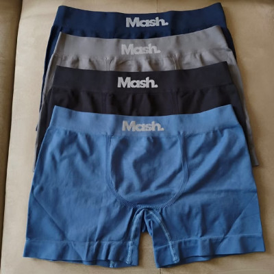 Kit 4 Cuecas Boxer Mash Poliamida Sem Costura
