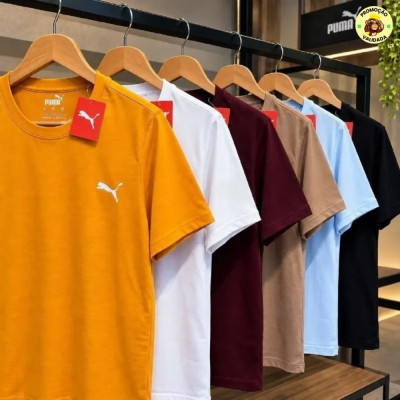 TIGRINHO BASICO PRO DIA A DIA Camiseta Ess Small Puma Logo Poly Tee