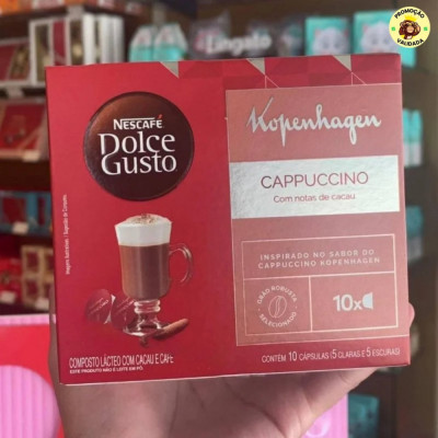 Cappuccino em Cápsula Kopenhagen Nescafé Dolce Gusto