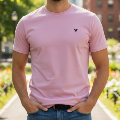 Camiseta Masculina Slim Voker 100% Algodão