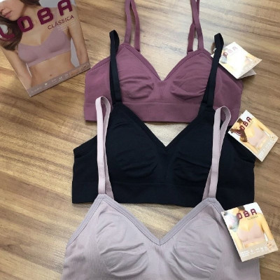 👙 Sutiã Lupo sem Costura com Alça Fina