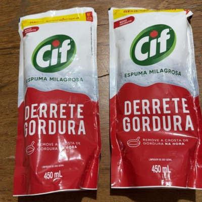 Refil Limpador Especialista CIF Derrete Gordura 450mL