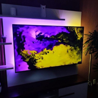 TV VAGALUME Smart TV Ambilight 55 4K, PHILIPS