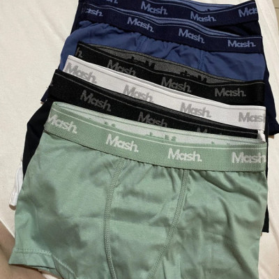 Kit 6 Cuecas Boxer Infantil Mash Menino Algodão
