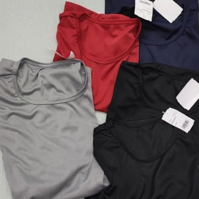 Kit 5 Camisas Termicas Dry Fit Malha Fria