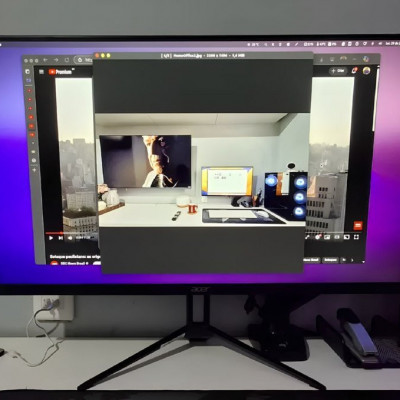 Monitor Gamer Acer Nitro KG3 de 27 Polegadas 120Hz 1ms