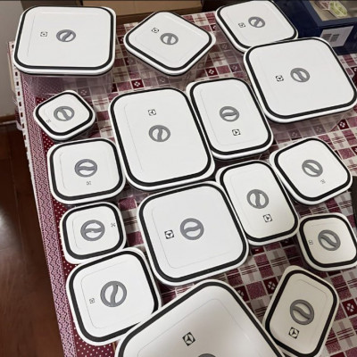 Kit 16 Potes Herméticos Plástico Multiuso Electrolux