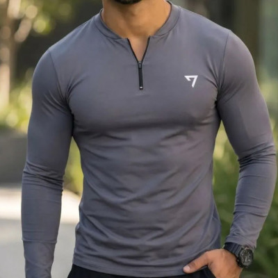 Camisa Térmica Segunda Pele Com Zíper