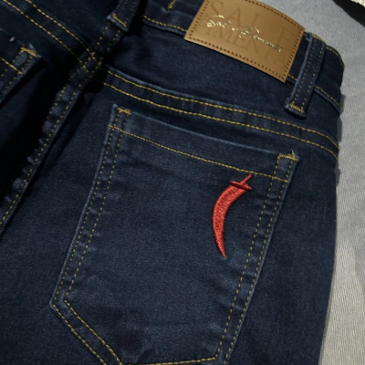 Calça Jeans Skinny Sal E Pimenta Cintura Alta