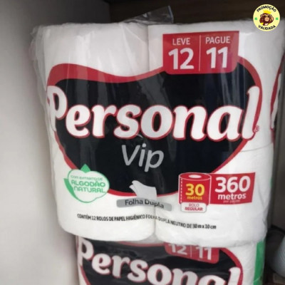 🧻 Personal Papel Higiênico Vip Folha Dupla