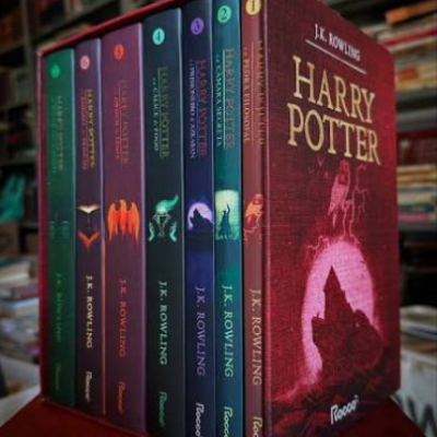 Box Harry Potter Premium Vermelho 7 Livros