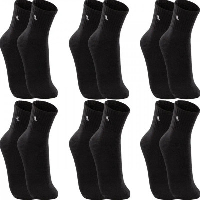 Kit 6 Pares Meias Lupo Cano Médio Esportivas