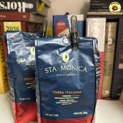 Café Santa Mônica Torra Italiana Moído 500g