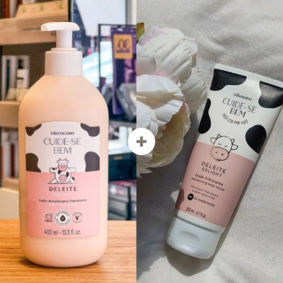 🧴  Combo Cuide-se Bem Deleite Loção 400ml + Loção 200ml