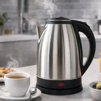 Chaleira Jarra Elétrica 1,8L Litros Em Inox