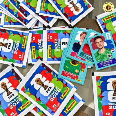 Kit com 10 Envelopes 70 Figurinhas Copa do Mundo 2026 Panini