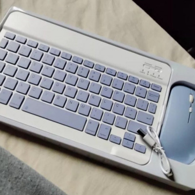 Kit Teclado e Mouse Sem Fio Bluetooth (varias cores)