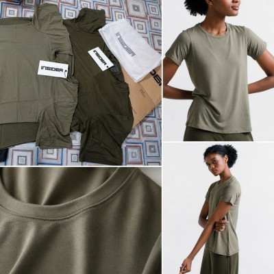 Kit 2 Camisetas Daily T-shirt Feminino