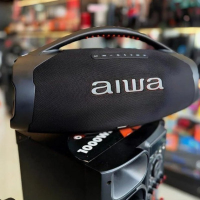 Caixa De Som Boombox Plus Aiwa Bbs-01-b