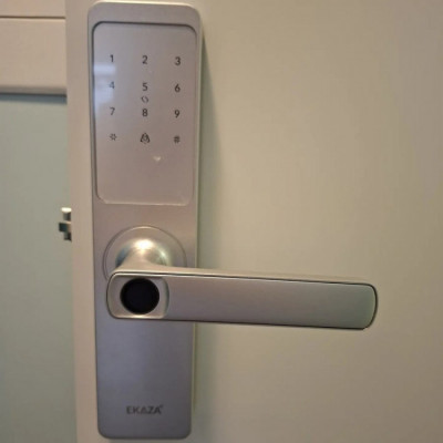 Fechadura Biometria Lyra Ekaza Wifi Alumínio