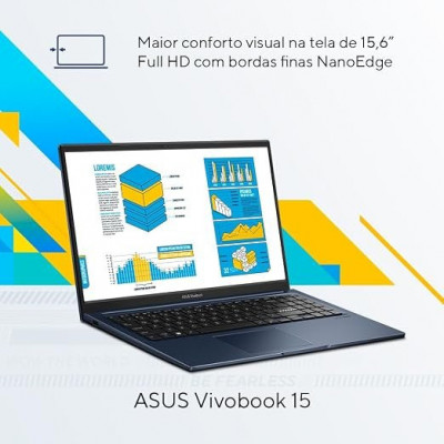 Notebook ASUS Vivobook 15 Intel Core i5 16GB SSD
