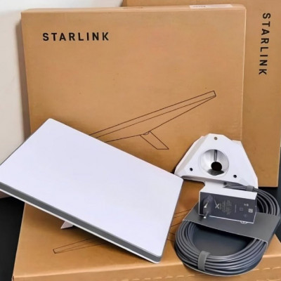 Antena de Internet via Satélite Kit Starlink Mini