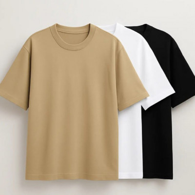 Kit 3 Oversized Stretwear Básica