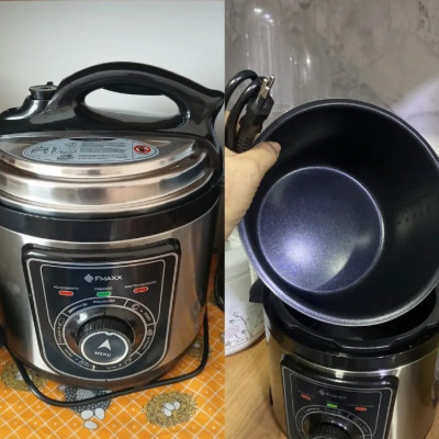 Panela De Pressão Elétrica Fmaxx Kitchen Chef 4 Litros 800w - 220V