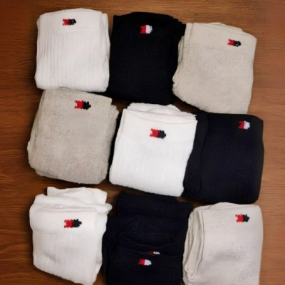Kit 15 Pares Meias Algodão Cano Médio Sandrini