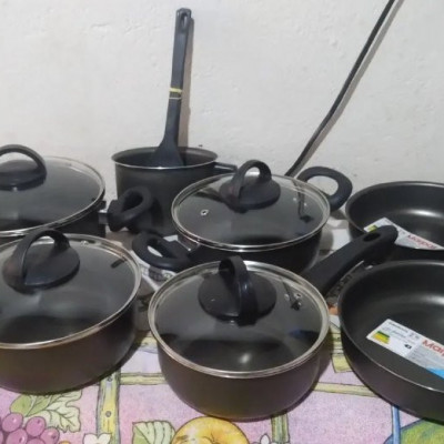 Conjunto de Panelas Antiaderente 10 Peças