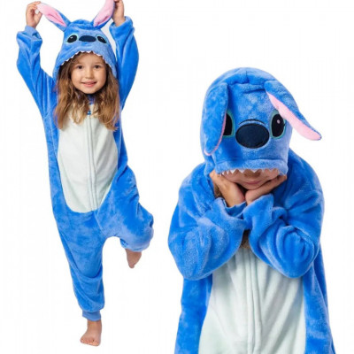 Pijama Kigurumi Infantil Menina de Pelúcia