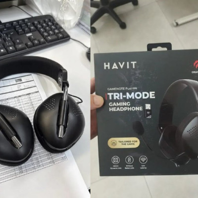 Headset gamer Havit Gamenote Fuxi H4 - Preto ou Branco