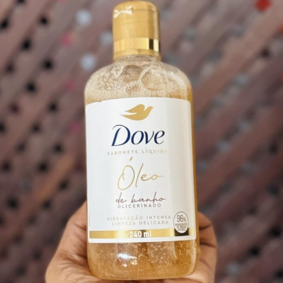 Dove Óleo de Banho Hidratação Intensa e Limpeza Delicada 240ml