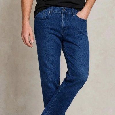 Calça Jeans Regular Clássica Polo Wear Médio