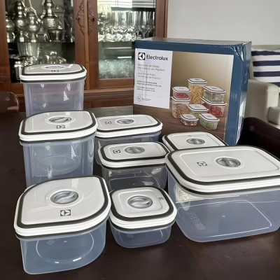 Electrolux Kit 8 Potes Herméticos Plástico