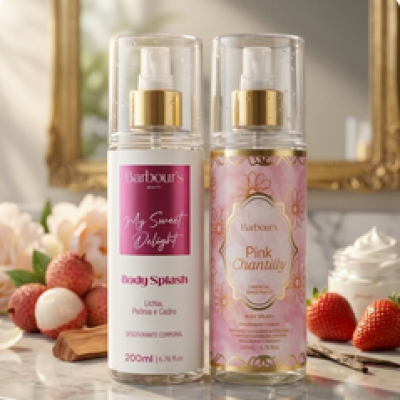 Dupla Body Splash Delight e Pink Chantilly