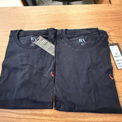 Kit 2 Camisetas Brasa Pica Pau Bordado