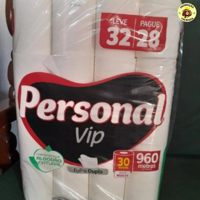 🧻 Personal Papel Higiênico VIP Folha Dupla