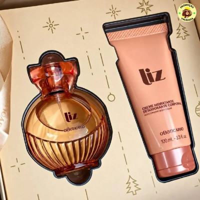 Kit Presente Boticario Liz- Perfume 50ml- Hidratante Corporal 100ml