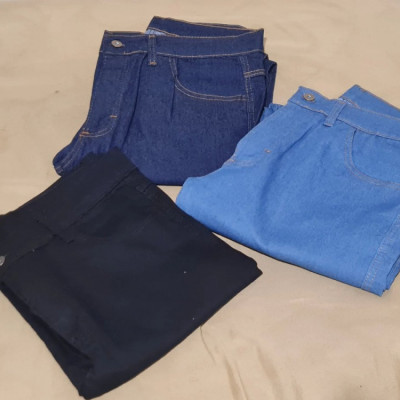 Kit 3 Calças Jeans Masculina com Lycra