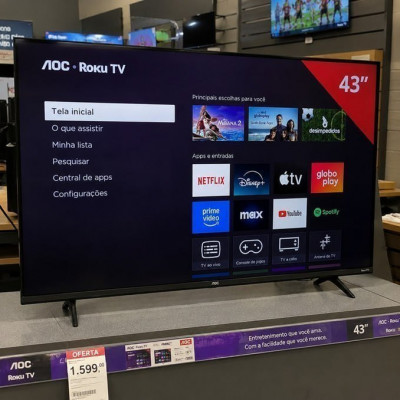 TV AOC Smart 43 Roku TV Full HD