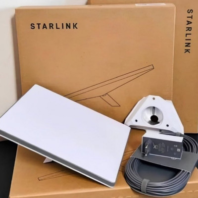 Antena de Internet via Satélite Kit Starlink Mini
