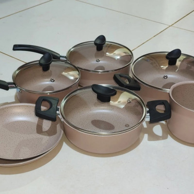 Brinox Jogo Panelas Antiaderente 10 Peças