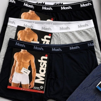 Kit 10 Cuecas Mash Boxer Algodão