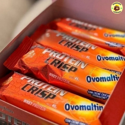 Barra de Proteina Crisp Bar Ovomaltine Integralmedica