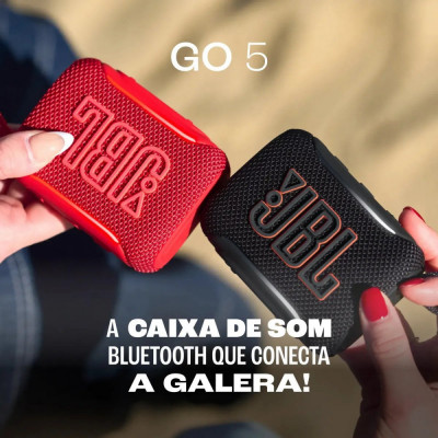 JBL Go 5 Bluetooth Portátil Prova Dágua Preto