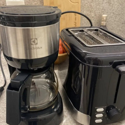 Kit Cafeteira Elétrica ECM10 + Torradeira 8 Níveis Efficient - Electrolux