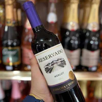 🍷 Concha y Toro Reservado Vinho Chileno Merlot 750mL
