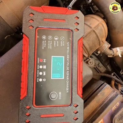 Carregador Inteligente De Bateria Automotiva 12v 6a