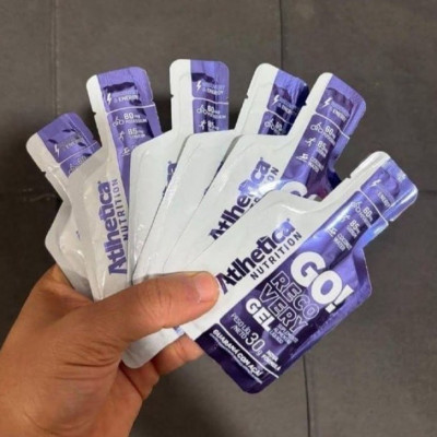 ⚡ Go Energy Gel (10 Sachês) - Sabor Guaraná e Açai, Atlhetica Nutrition